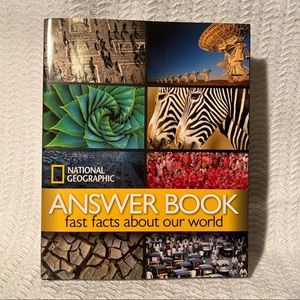 answer book fast facts about our world national geographic book